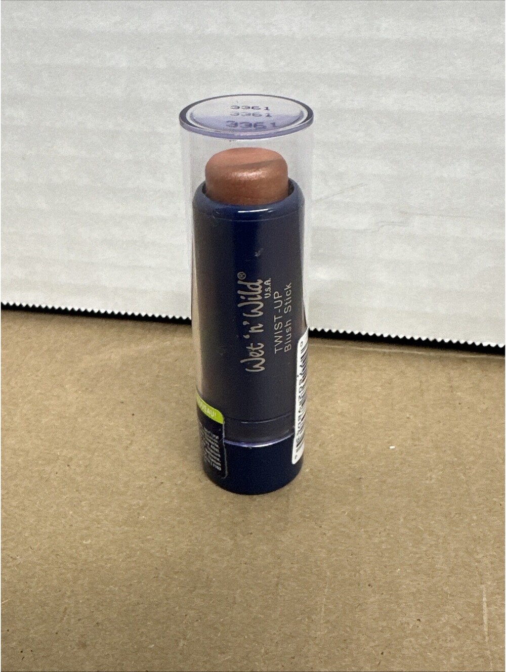 VINTAGE? Wet 'n' Wild Twist Up Blush Stick-SEALED 726 Brazin Babe